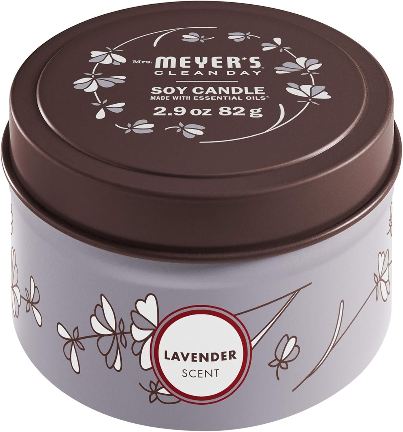 MRS. MEYER’S CLEAN DAY Soy Tin Candle Review